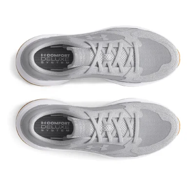 ZAPATILLAS MUJER UNDER ARMOUR TRAINING GRIS EDGE SUEDE CUERO - 4