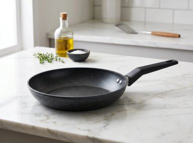 SARTÉN RECORD STONE ALUMINIO NEGRO 22 cm - 1