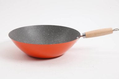 WOK OSTER DENALI ACERO AL CARBONO NARANJA - 1