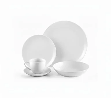 VAJILLA RIPLEY HOME SET BASIC COUPE PORCELANA 20 PIEZAS - 1