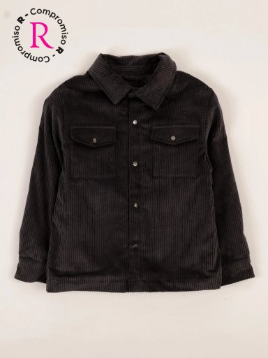 CASACA CORDUROY CON FORRO SHERPA NIÑO HARVEST - 1