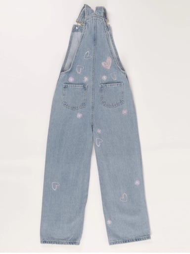 OVERALL LARGO DENIM ALGODÓN NIÑA HARVEST - 2