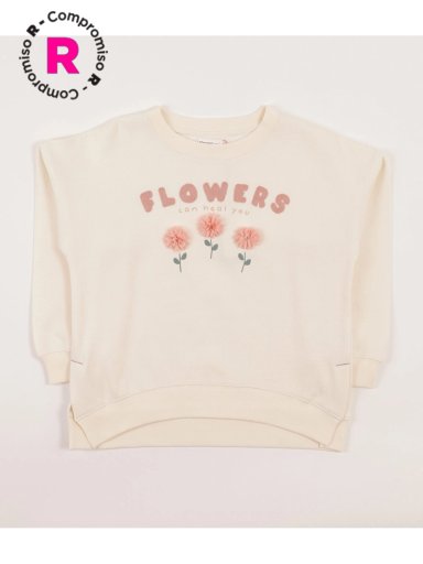 POLERA FRANELA ESTAMPADO NIÑA HARVEST - 1