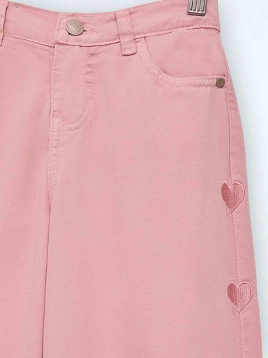 PANTALÓN WIDE BORDADO NIÑA HARVEST - 3