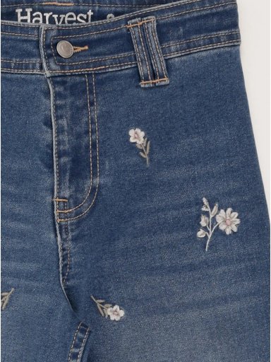 JEAN DENIM BORDADO NIÑA HARVEST - 3