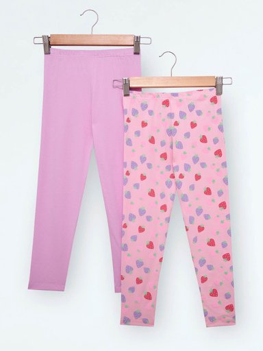 PACK X2 LEGGINGS NIÑA HARVEST - 1