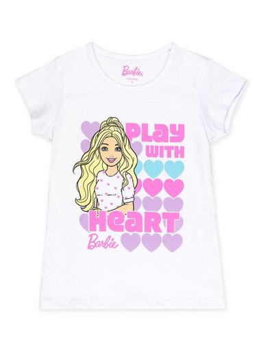 POLO MANGA CORTA NIÑA BARBIE BA6912R - 1