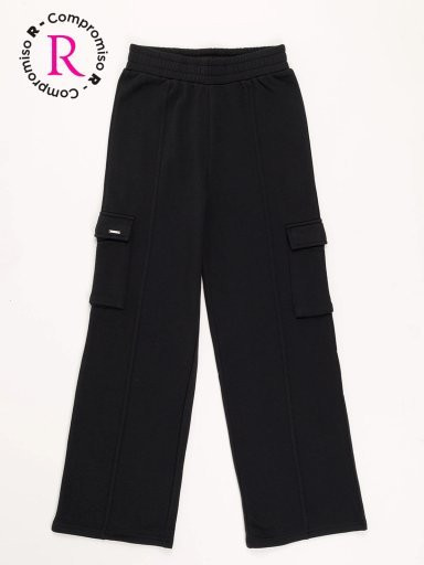 PANTALON DE BUZO FRANELA NIÑA INDEX - 1