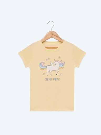 POLO MANGA CORTA ALGODÓN PRINT NIÑA HARVEST - 1