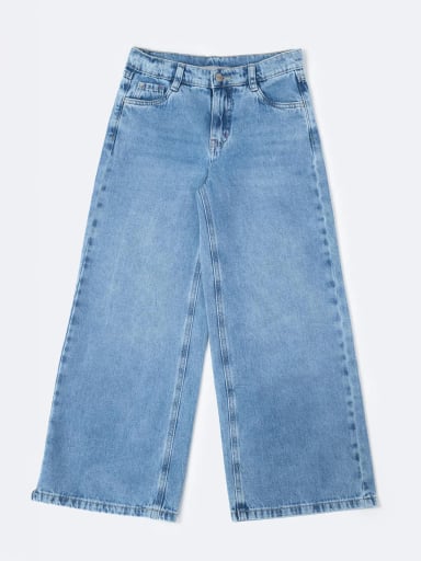 JEAN WIDE LEG NIÑA PIONIER YLDA-RIGIDO - 1