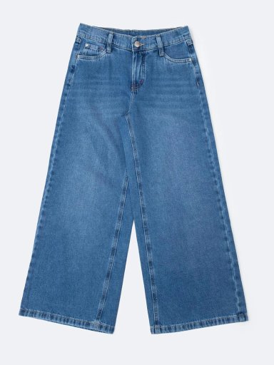 JEAN WIDE LEG NIÑA PIONIER YLDA-RIGIDO - 1