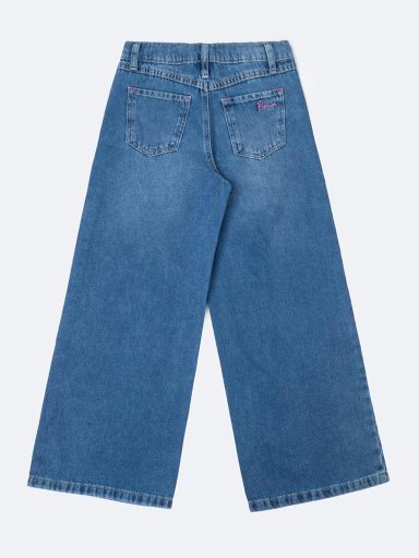 JEAN WIDE LEG NIÑA PIONIER YLDA-RIGIDO - 2
