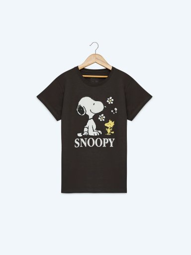 POLO MANGA CORTA NIÑA TEEN SNOOPY DAISY - 1