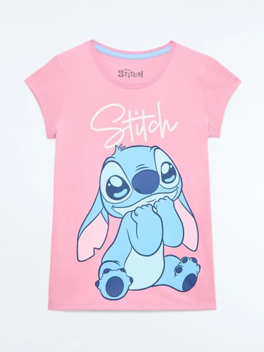 POLO MANGA CORTA NIÑA DISNEY LILO & STITCH EYES - 1
