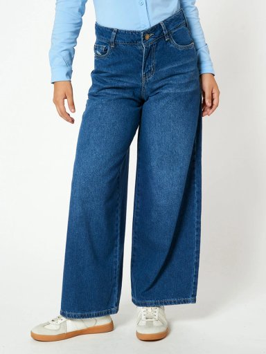 JEAN WIDE LEG NIÑA BLUES BY MILK PAGLIA - 1