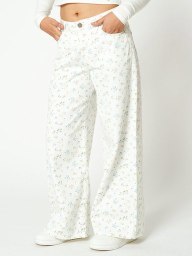 PANTALÓN WIDE LEG NIÑA BLUES BY MILK CARITO - 2