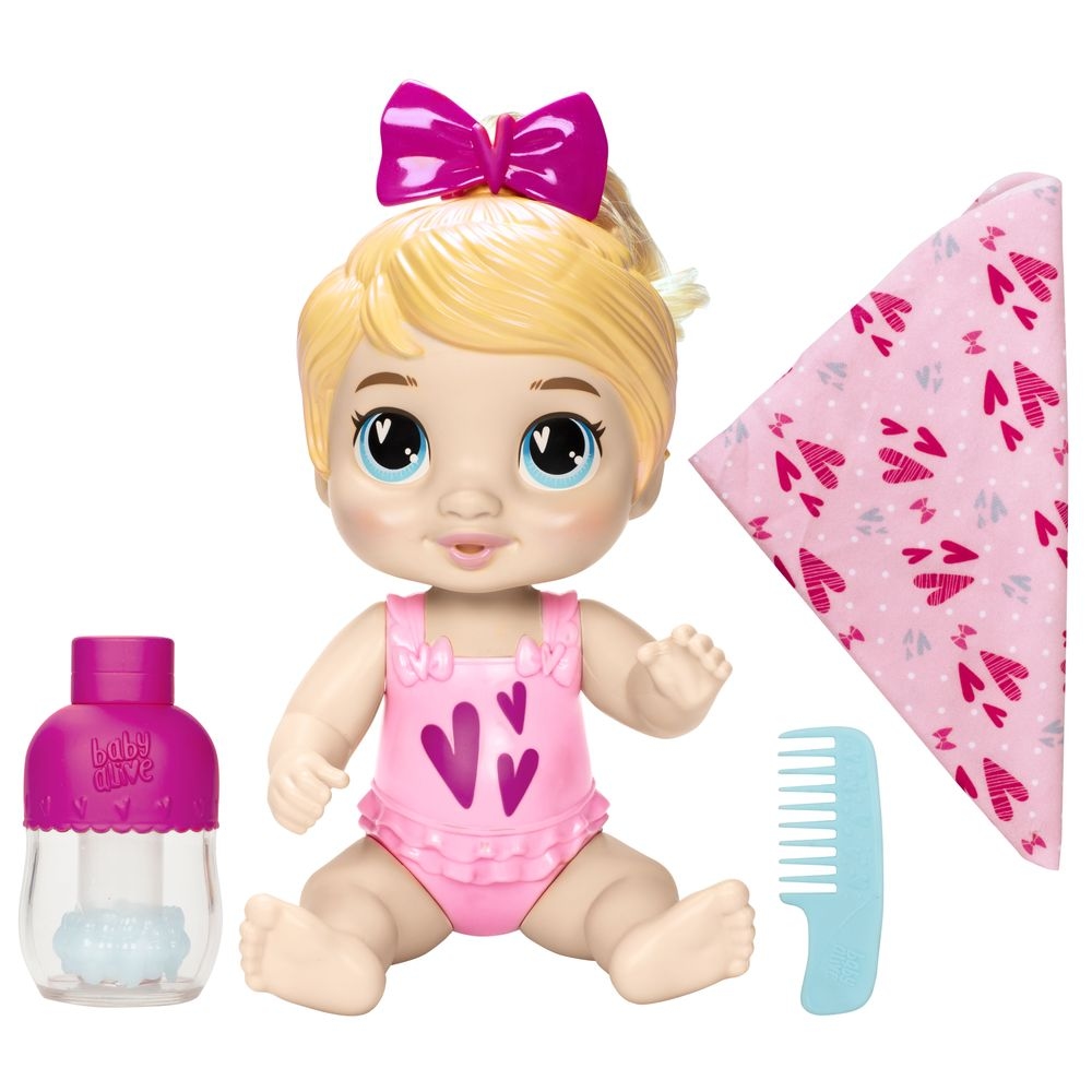 MUÑECA BABY ALIVE BURBUJAS RELAJANTES HARPER HUGS CABELLO RUBIO