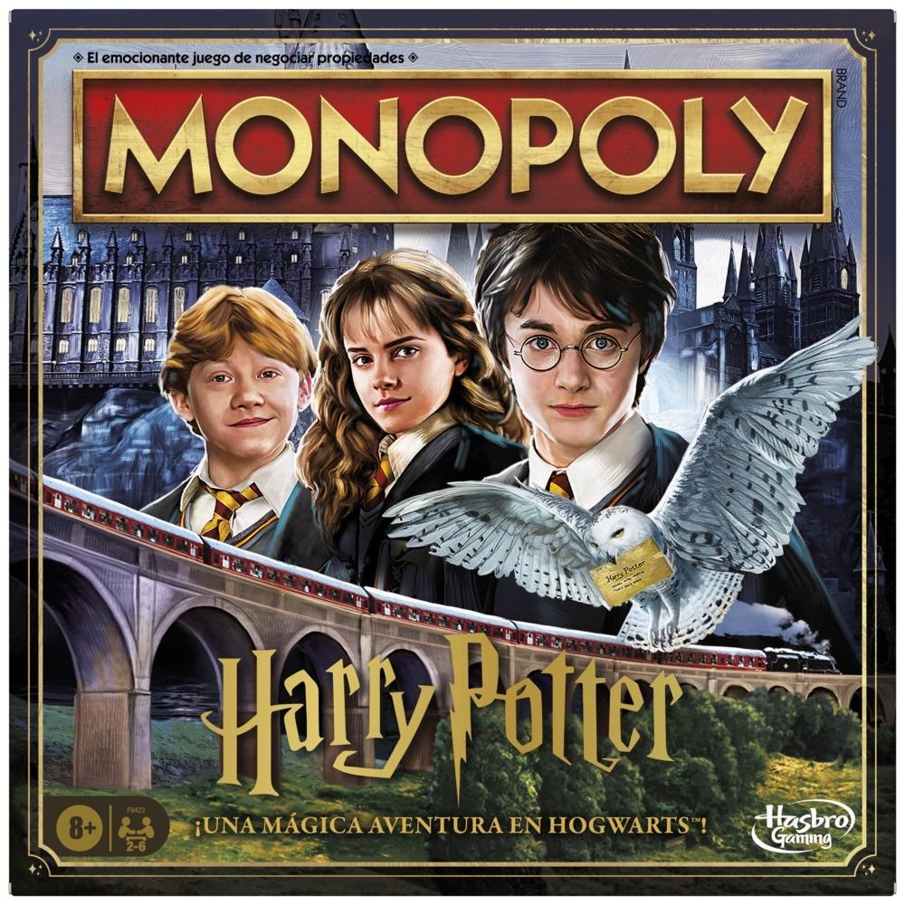 JUEGO MESA MONOPOLY HARRY POTTER F9422