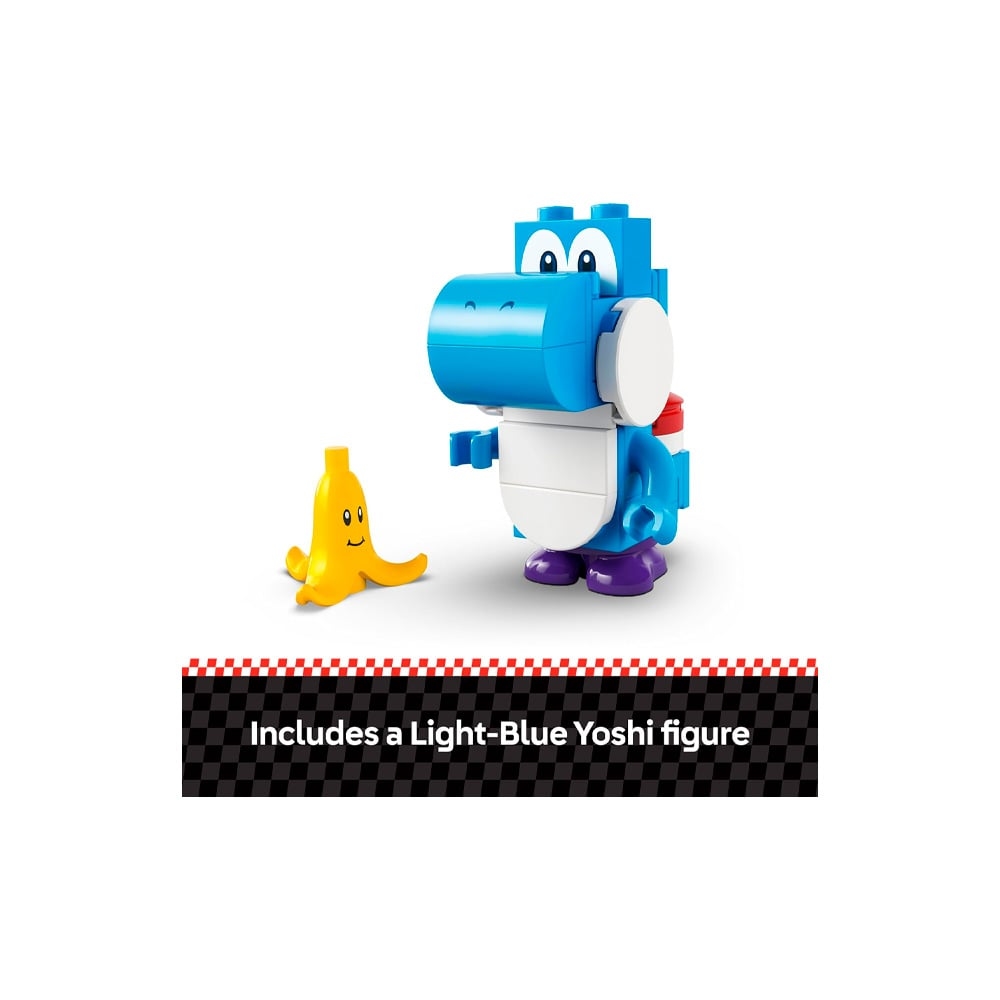 LEGO SUPER MARIO KART YOSHI BIKE 133 PIEZAS