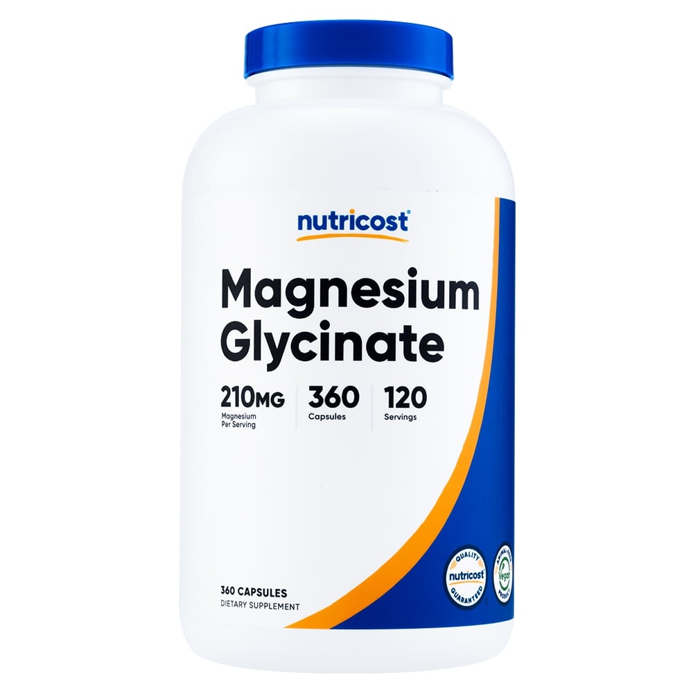 GLICINATO MAGNESIO - NUTRICOST - 360 CÁPSULAS