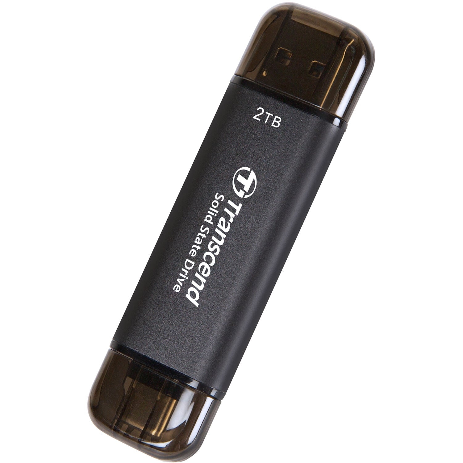 MEMORIA USB TRANSCEND 2TB ESD310 USB 3.2 GEN 2 PORTABLE SSD BLACK
