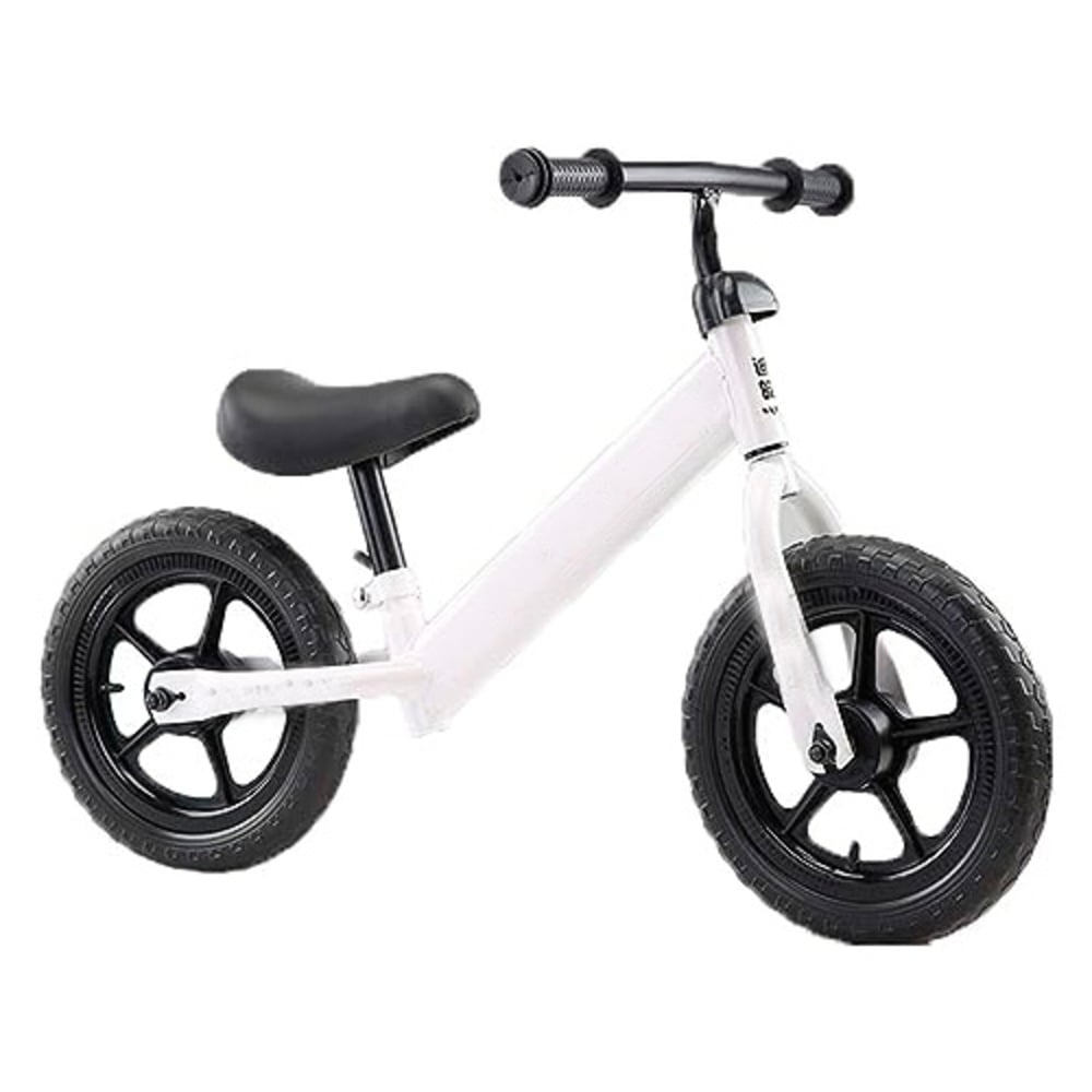 BICICLETA PARA NIÑOS EQUILIBRIO BALANCE BIKE SIN PEDALES BLANCO
