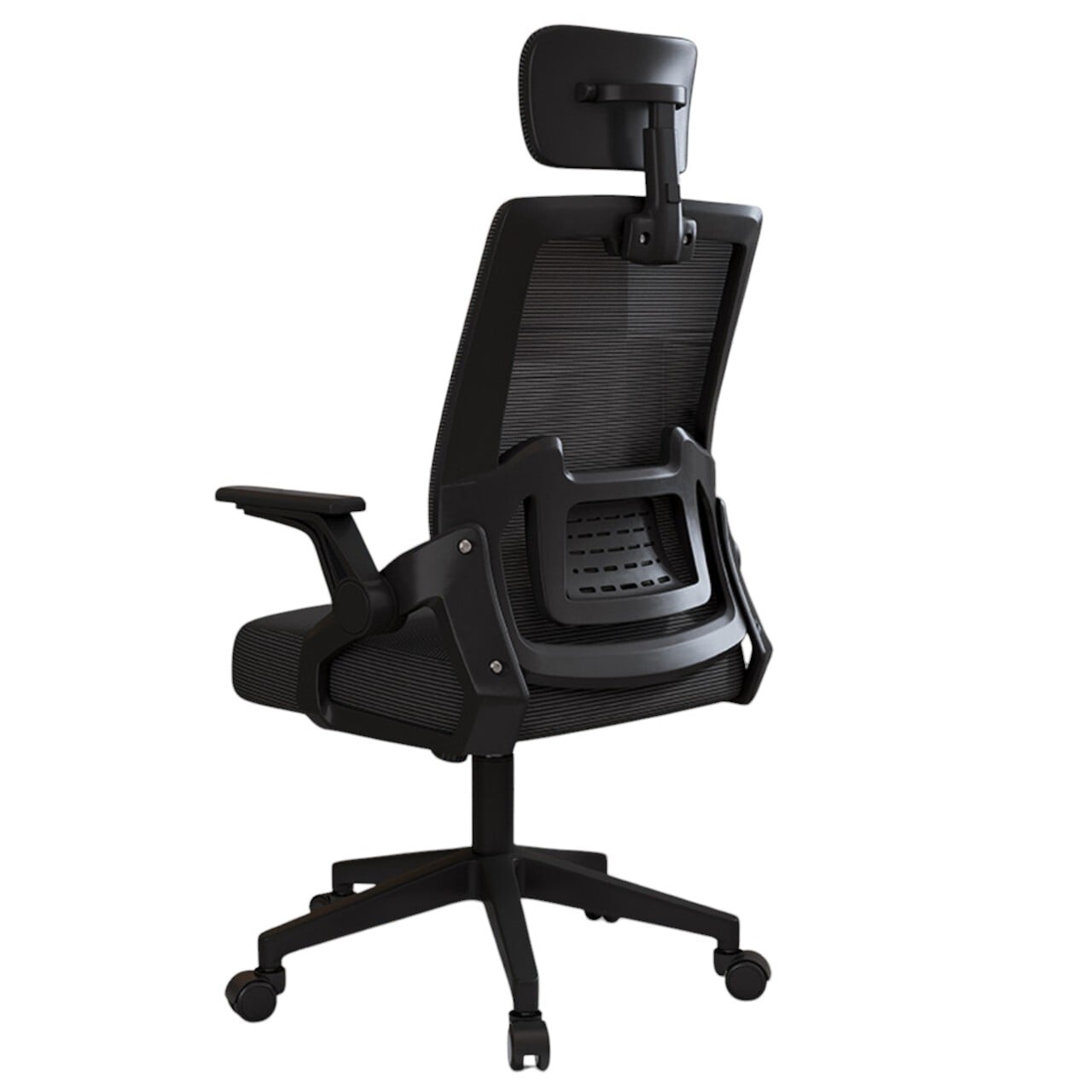 SILLA EJECUTIVA GIRATORIA REPOSA CUELLO AJUSTABLE SOPORTE LUMBAR OFICINA N/N