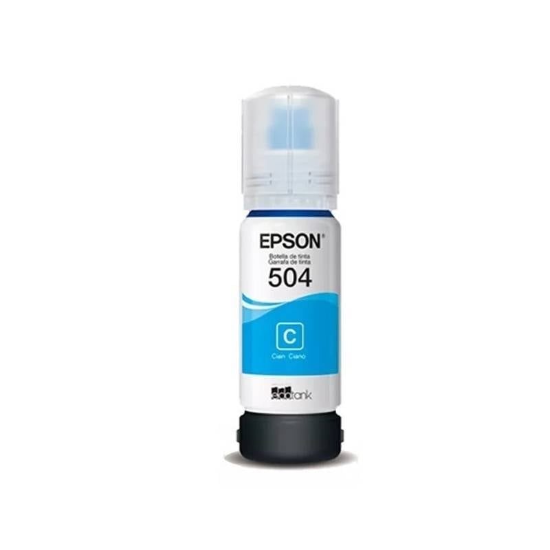 TINTA EPSON T504220 CIAN BOTELLA