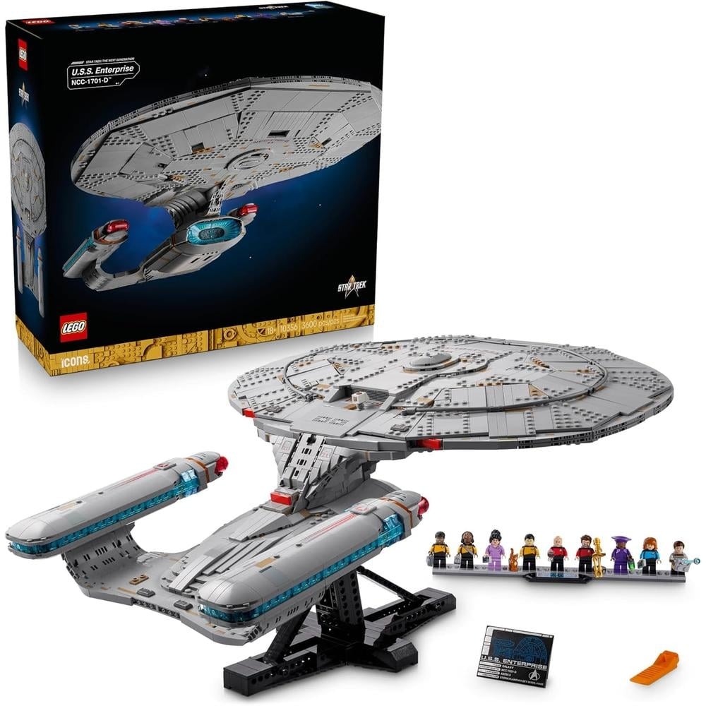 LEGO ICONS STAR TREK U.S.S. ENTERPRISE NCC-1701-D 10356