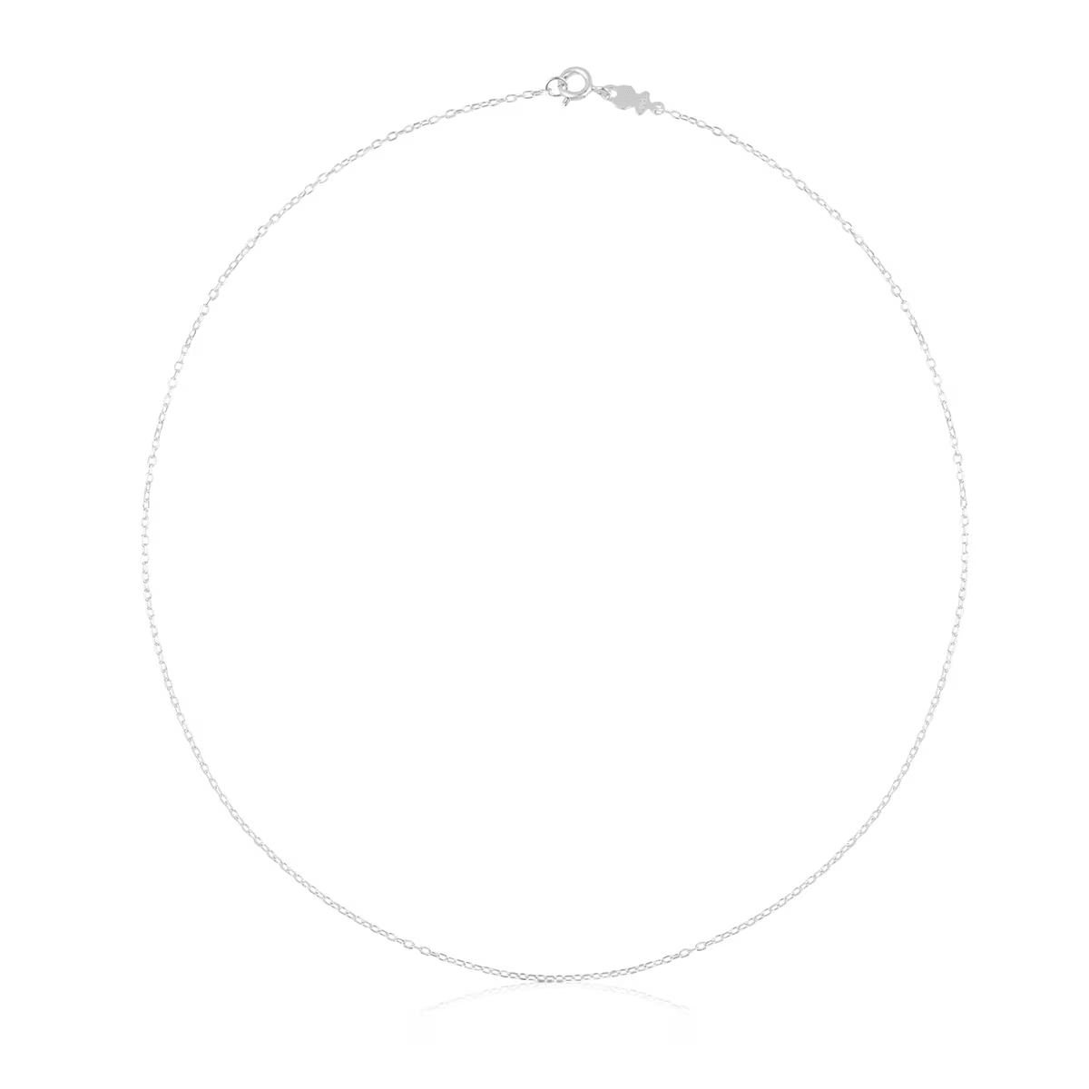 GARGANTILLA PLATA 1 LEY 45CM