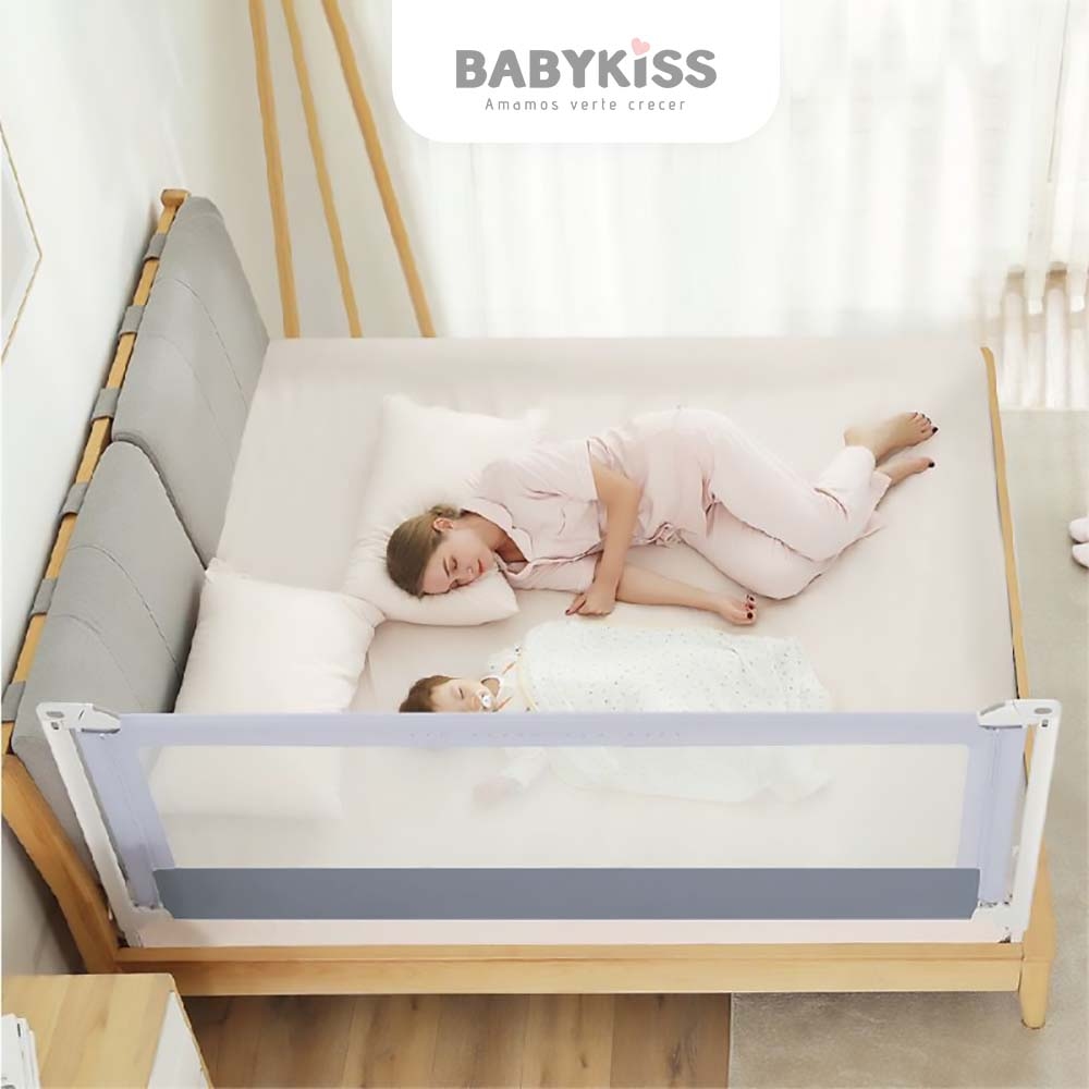 BARANDA DE SEGURIDAD PARA CAMA BEBES Y NIÑOS 2 METROS