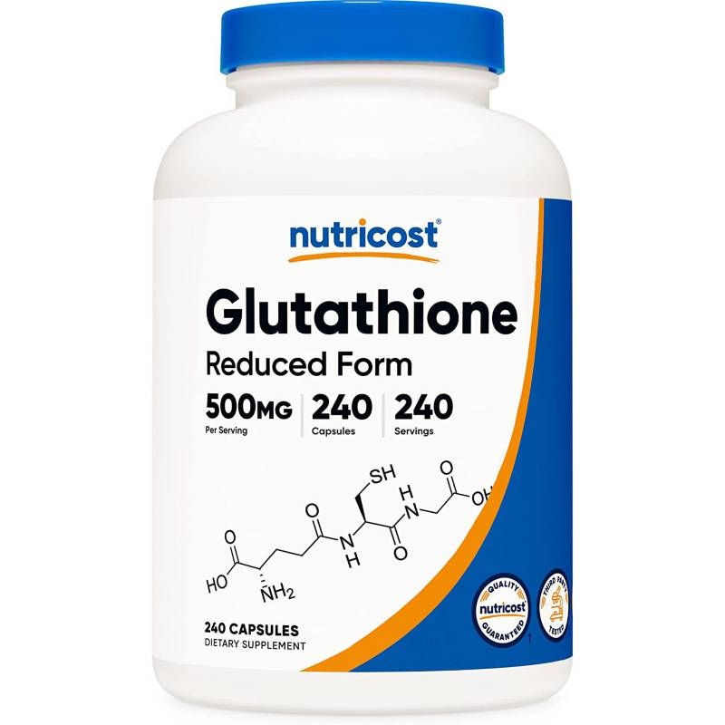 SUPLEMENTO GLUTATION GLUTATHIONE 500 MG 240 CÁPSULAS