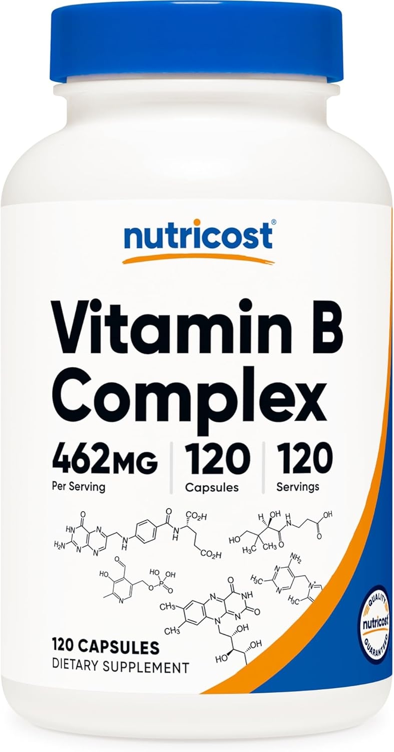 NUTRICOST VITAMIN B COMPLEX 462MG 120 CAPSULAS