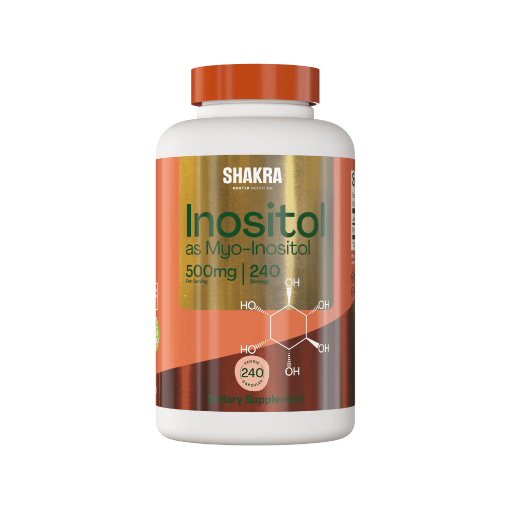 SHAKRA INOSITOL MYO INOSITOL 500MG 240 CAPSULAS