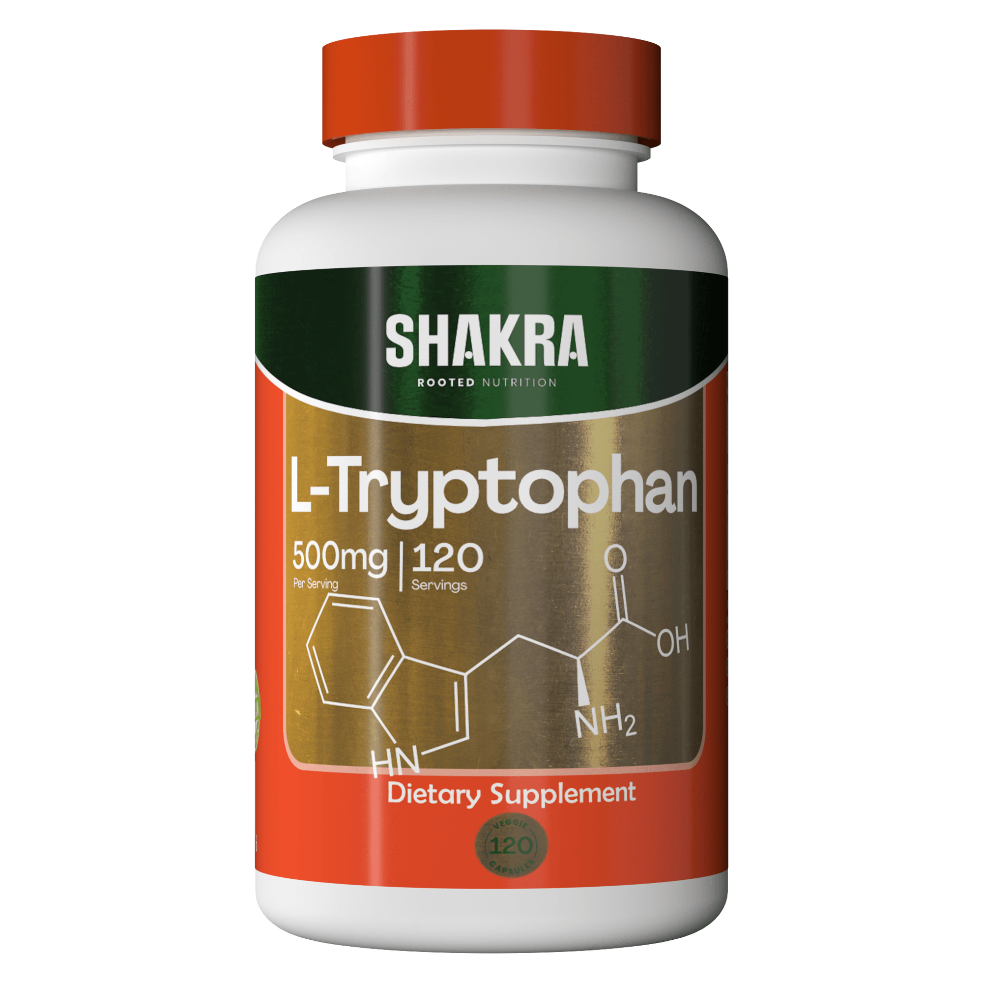 SHAKRA L-TRYPTOPHAN L-TRIPTÓFANO 120 CAPSULES