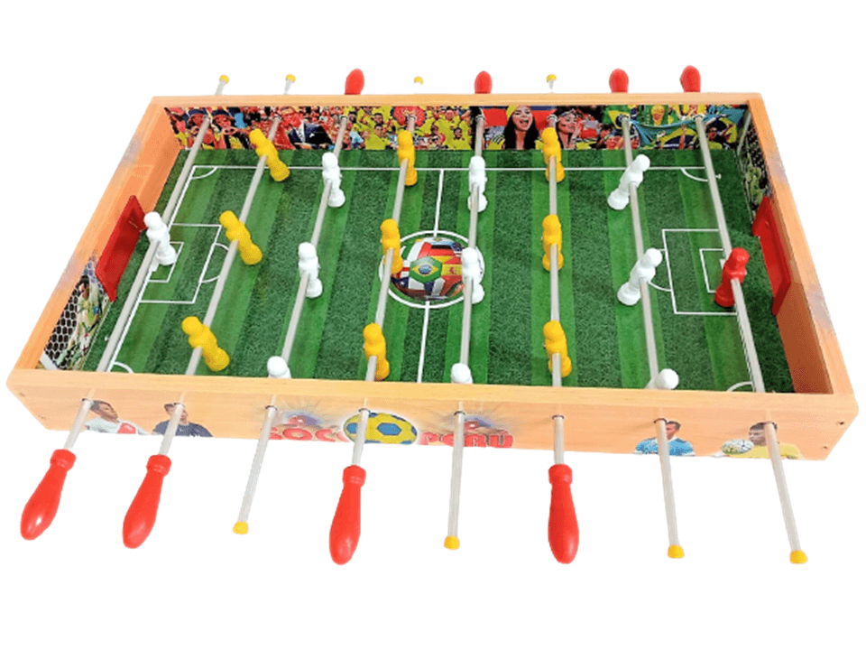FULBITO DE MESA MANO REVERSIBLE DE MADERA – 5 JUEGOS EN 1