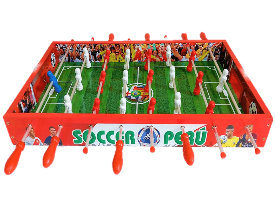 FULBITO DE MESA MANO REVERSIBLE DE MADERA – 5 JUEGOS EN 1