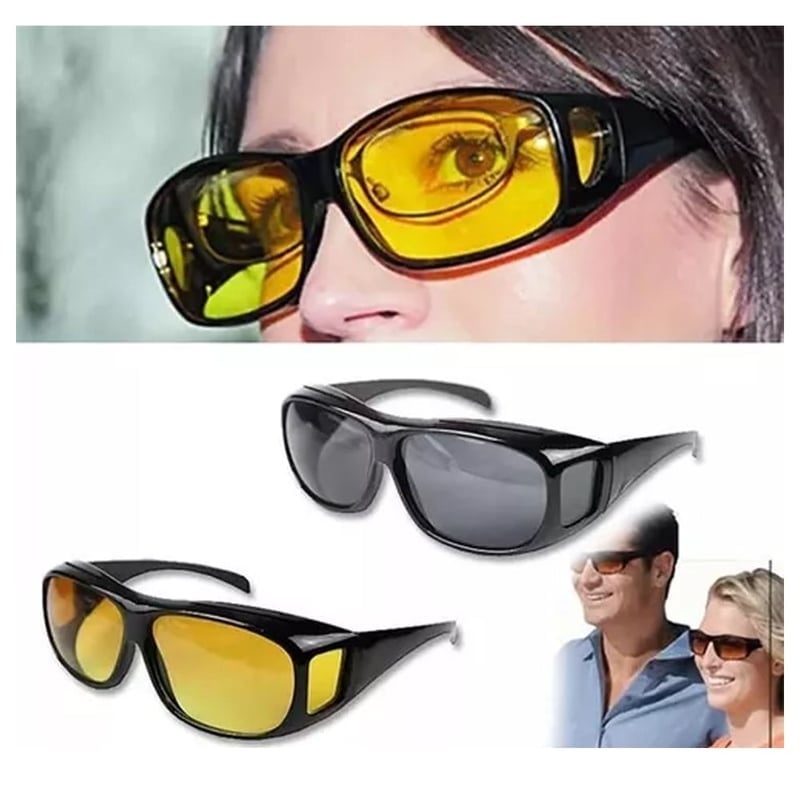 LENTES PARA CONDUCIR HD VISIÓN DE DÍA Y NOCHE GAFAS DE MANEJO Y USO DIARIO