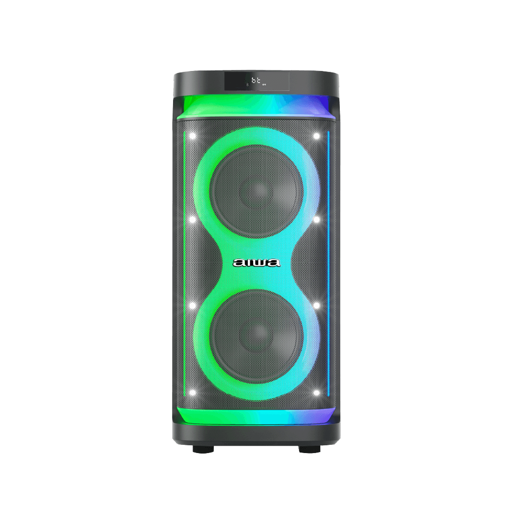 PARLANTE AIWA AWPOH5D 800W PMPO CON LUCES LED.