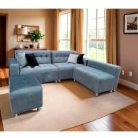 SECCIONAL MODELO LOUIS MUEBLES PERU + COJINES DE REGALO