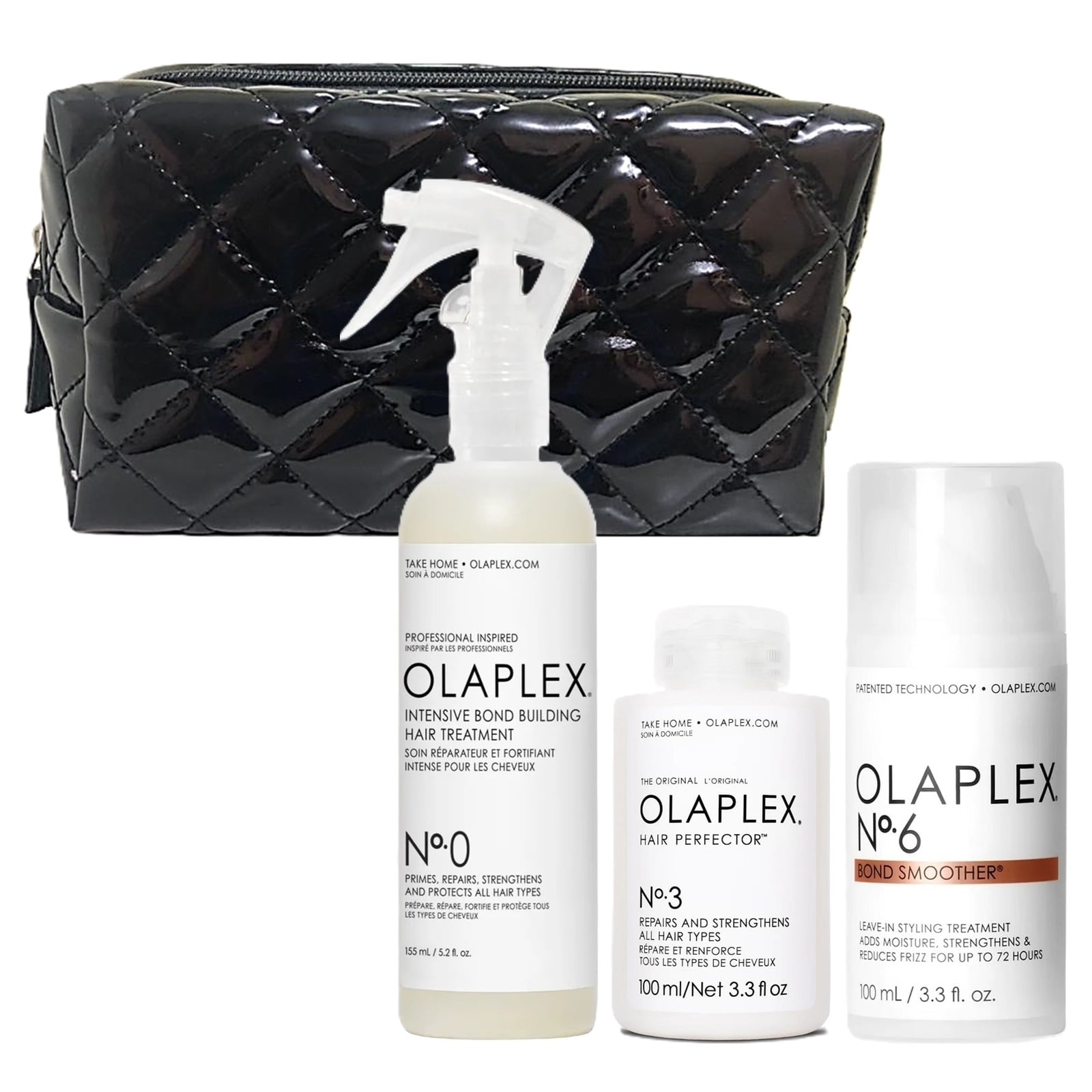 TRATAMIENTO CAPILAR OLAPLEX EMPHASEOLPX011 REPARADOR INTENSIVO N°0 + N°3 + N°6