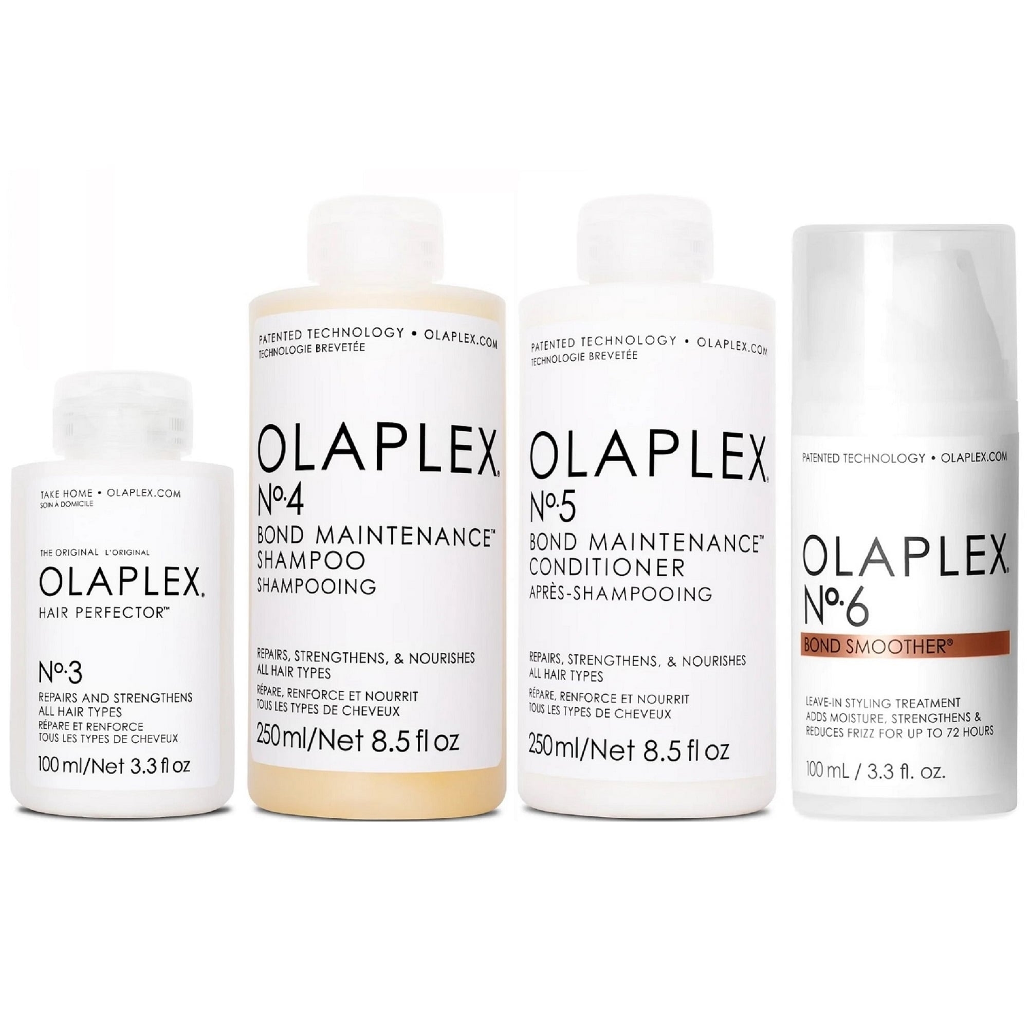 TRATAMIENTO CAPILAR OLAPLEX EMPHASEOLPX019 REPARADOR INTENSIVO N°3 + N°4 + N°5 + N°6