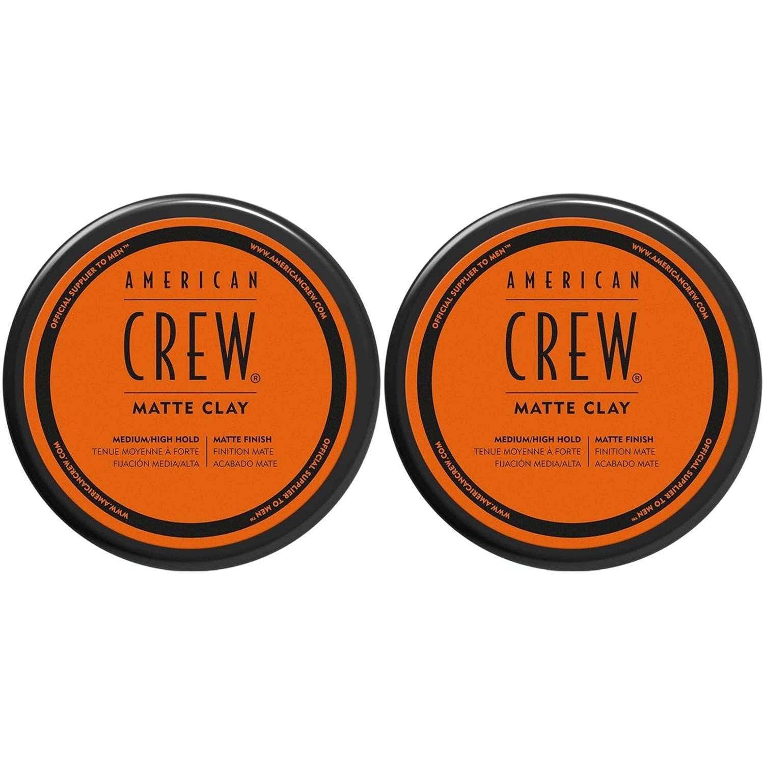CERA AMERICAN CREW DÚO MATTE CLAY ARCILLA MATE FIJACIÓN MEDIA ALTA MEN