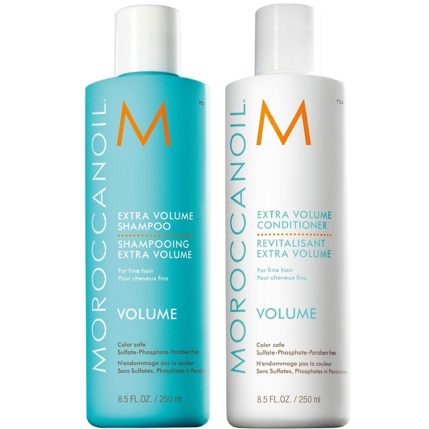 SHAMPOO VOLUMINIZADOR 250ML + ACONDICIONADOR MOROCCANOIL VOLUME