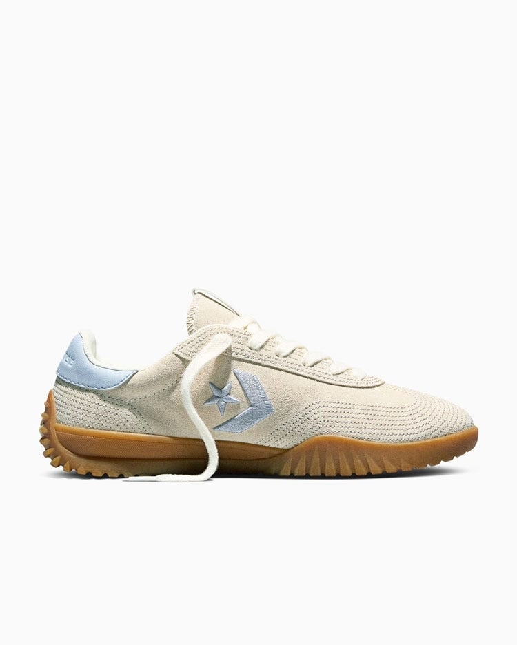 ZAPATILLAS MUJER RUN STAR TRAINER STITCHED SUEDE CREMA