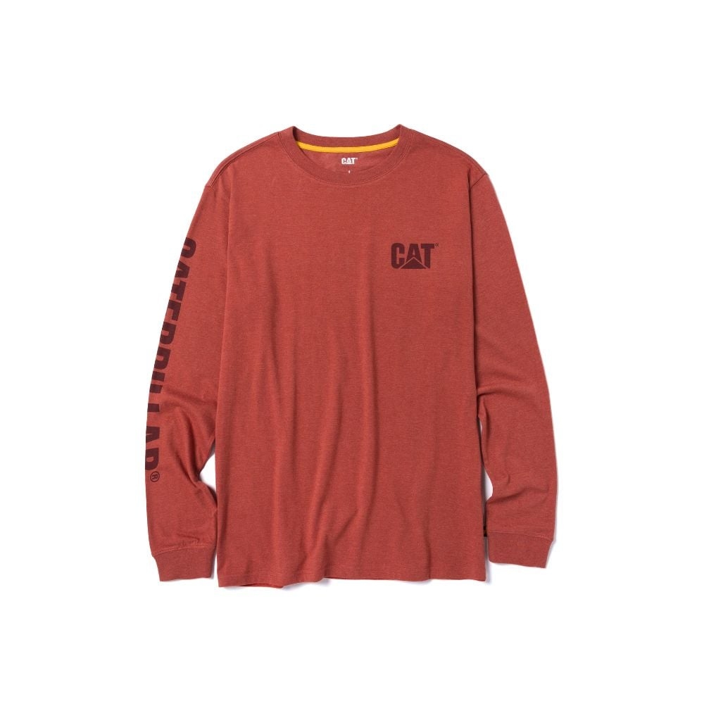 POLO HOMBRE TRADEMARK BANNER L/S ROJO