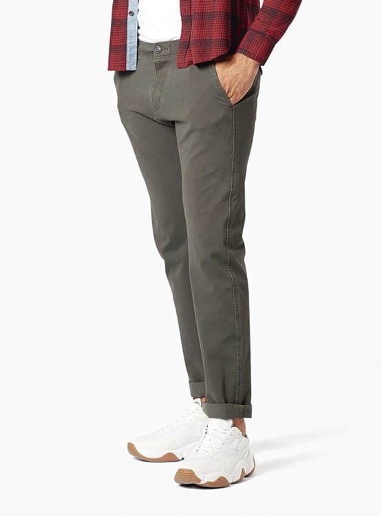 PANTALÓN HOMBRE DOCKERS GRIS ULTIMATE
