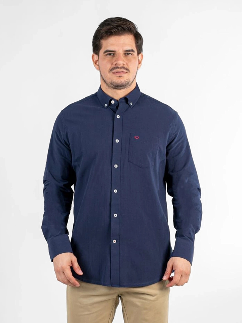 CAMISA MANGA LARGA ALGODÓN HOMBRE OSCAR DE LA RENTA