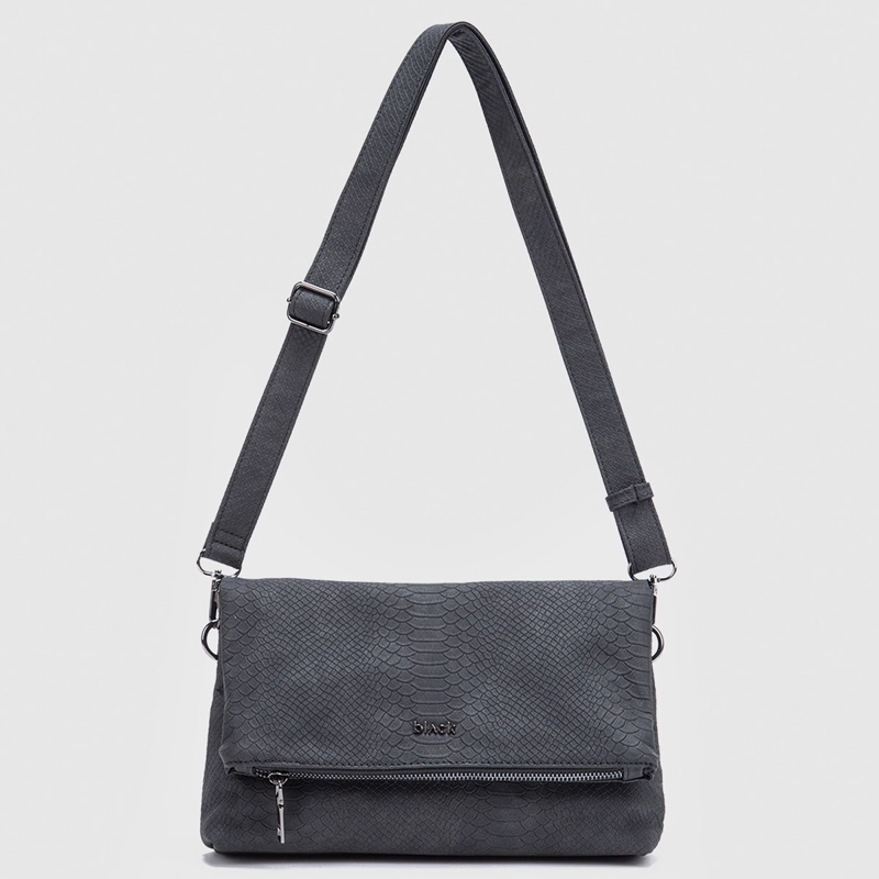 CARTERA BUBBA SNAKE NEGRO