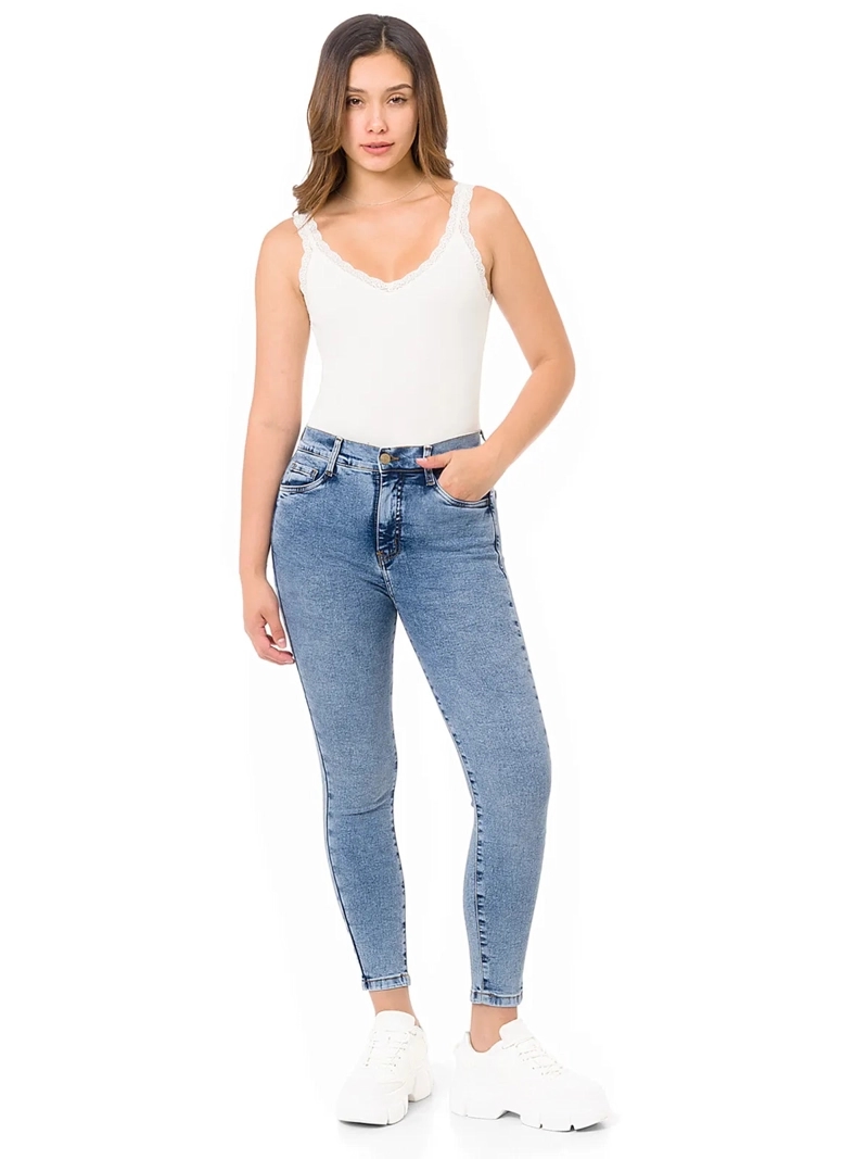 JEANS SKINNY MUJER PIONIER